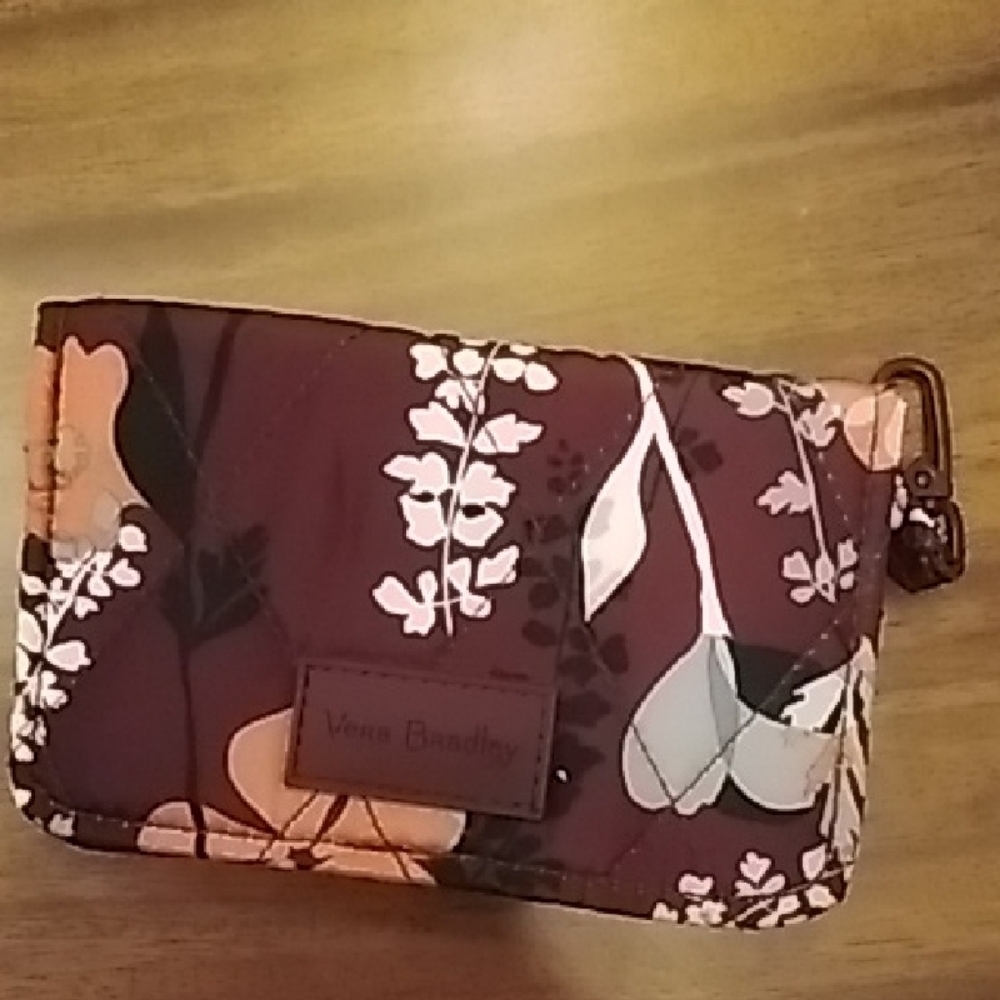 Vera Bradley Wallet with Botanical Print